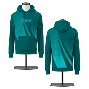 เสื้อฮู้ดดี้ผู้ชายผ้าคอตตอนผสม ราคาขายส่ง รับสกรีนโลโก้ตามแบบ - Product Image 4
