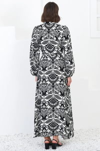 Femmes sans bretelles lin Maxi robe été Boho ceinturé col en v décontracté Sexy robe de soirée dames plage vacances robe d'été convient aux vacances - Product Image 5