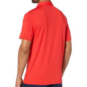 Vêtements de sport polo pour hommes séchage rapide à manches courtes vêtements de sport en gros pas cher prix polo pour hommes - Product Image 2