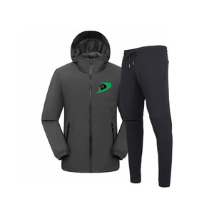 Chándal de invierno personalizado para hombre, chándal de algodón de primera calidad 100% con logotipo y etiqueta para clima frío - Product Image 6