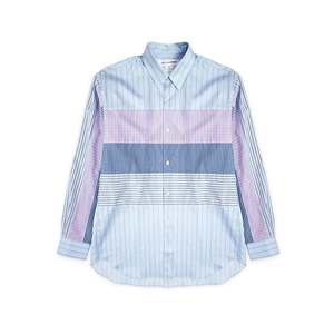 เสื้อเชิ้ตผู้ชายทรงเข้ารูป สไตล์ลำลอง ผ้าฝ้าย 100% ป๊อปลินและผ้าอ๊อกซ์ฟอร์ดทอ ขนาด XL สำหรับฤดูใบไม้ร่วง - Product Image 1