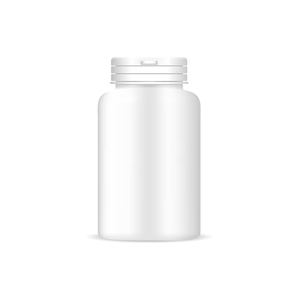 High Quality White <b>Plastic</b> <b>Box</b> for Pharmacy Empty Storage <b>Box</b> Empty Vitamin Bottles <b>with</b> Easy Tear Cover/safety Screw Cap - Product Image 1