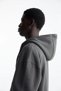 Fabricación de Sudaderas Personalizadas de Felpa Gruesa de 350 g/m², Lisas, con Doble Cremallera y Capucha - Product Image 3