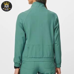 ชุดยูนิฟอร์มพยาบาลผ้าฝ้ายทอเนื้อยืดแบบสวมใส่สบายสำหรับบุรุษและสตรี จากประเทศปากีสถาน - Product Image 4