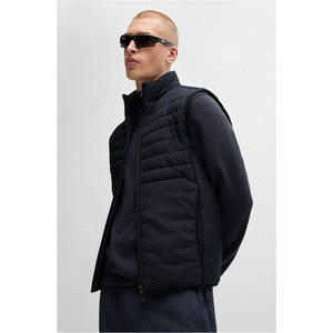Gilet matelassé, design unique, col en V, vêtement d'extérieur décontracté d'automne pour hommes, sans manches, fabriqué au Pakistan, prix bas - Product Image 2