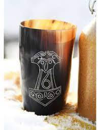 Vaso de chupito de cuerno de búfalo grabado personalizado para regalos y coleccionables, vidrio de cuerno pulido para una experiencia de bebida tradicional - Product Image 4