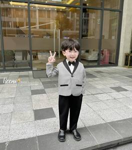 Recién llegado, conjunto de trajes de chico de 5 piezas de tendencia para bebés, ropa Formal de Otoño Invierno al por mayor para el evento más popular de Vietnam - Product Image 5