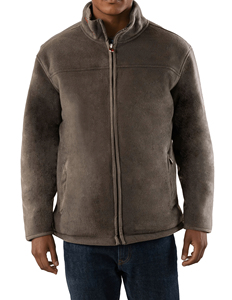 Veste polaire respirante imperméable d'hiver pour hommes avec logo avant personnalisable Streetwear vêtements d'extérieur pour un usage quotidien - Product Image 1