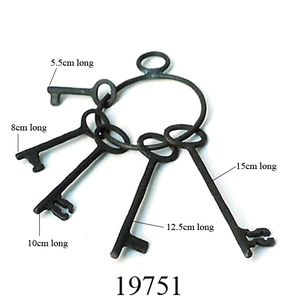 Armaduras medievales de hierro antiguo, puño de pierna para la cárcel - Product Image 3