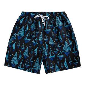 Pantalones cortos transpirables de verano 2023 para hombre, pantalones cortos de playa informales con logotipo gráfico impreso personalizado - Product Image 1