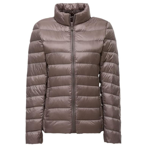 Chaquetas transpirables más vendidas para mujer Chaqueta básica de mujer de alta calidad de color negro completo - Product Image 4