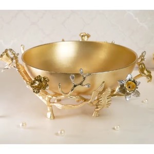 Classic Aluminium Square <b>Deep</b> <b>Bowls</b> On Feet for Kitchenware Home Hotel Restaurant Dates Fruits Handmade Serving <b>Bowl</b> Hotel - Product Image 5