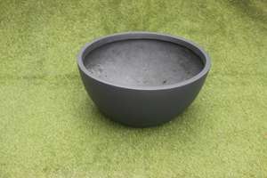 Maceta de FRP roja minimalista, maceta de fibra de vidrio duradera simple con acabado suave y brillante para decoración moderna del hogar y el jardín - Product Image 2