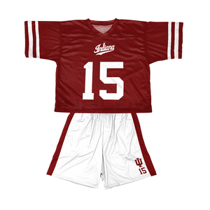 Uniforme personnalisé de crosse de haute qualité maillot Pantone uniforme de crosse de couleur sublimation uniforme de football américain Pinnies - Product Image 5