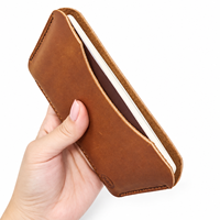 Housse de passeport personnalisée, étui de passeport de luxe, porte-passeport en cuir fin