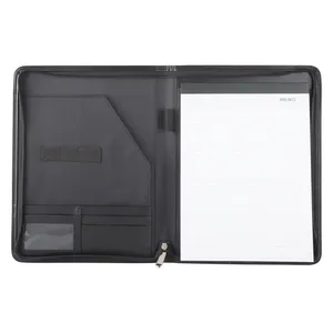 Duotone Zip <b>A4</b> Personalized <b>File</b> Folder Custom Merchandising Tool - Product Image 4