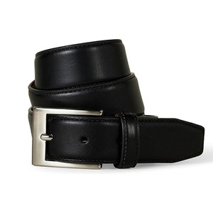 Cinturón de Cuero para Hombre de Alta Calidad, Hebilla de Pin, Cuero Vacuno Genuino, Correa Ajustable, Cinturón de Cuero Formal - Product Image 1