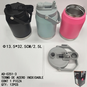CASAMAX WL Thermos in Acciaio Inossidabile da 2,5 Litri, Mantiene il Calore per 0-6 Ore, Ideale per Campeggio, Escursioni, Picnic e Uso all'Aperto - Product Image 2