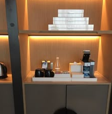 Modular Coffee <b>Station</b> Cabinet for Hotel Suites - Product Image 2