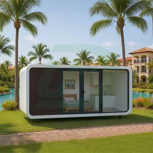 UMD Apple cabinato in acciaio prefabbricato Hotel House-Design moderno della metà del secolo impermeabile ed ecologico facile installazione - Product Image 1