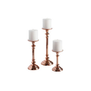 Portavelas de aluminio con revestimiento de polvo dorado de gran calidad para Navidad y todo el portavelas decorativo festivo - Product Image 5