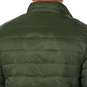 Chaqueta acolchada de invierno a prueba de viento para hombre, chaqueta barata con logotipo personalizado, chaqueta acolchada de nuevo diseño - Product Image 4