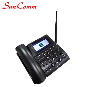 SC-9049-4GP 4G WiFi GSM โทรศัพท์เดสก์ทอปไร้สายแบบคงที่พร้อมหน้าจอสี