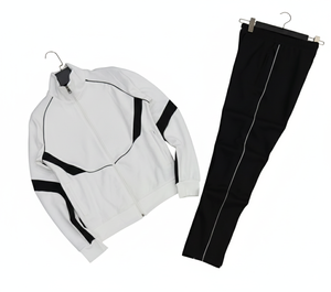 Conjunto de Ropa Casual de Dos Piezas con Estampado Personalizado, Top con Capucha, Parte Inferior con Cintura Elástica, Ligero, Cómodo para el Día a Día, Transpirable y de Secado Rápido - Product Image 1