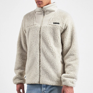 Chaqueta polar personalizada a precio barato de fábrica para hombre, chaqueta polar exterior con logotipo personalizado al por mayor - Product Image 3