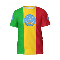 Camiseta de Fútbol Unisex Personalizada al por Mayor, Último Diseño, Sublimación, Manga Corta, Logotipo Frontal, Corte Automatizado, Servicio OEM para Adultos