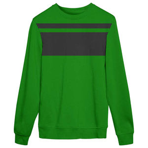 Sudadera Unisex de cuello redondo personalizada de alta calidad 100% parche de chenilla mezclado de algodón térmico de moda para el invierno - Product Image 5