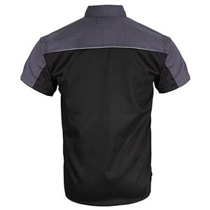 Camisas de Mecánico Profesional para Uso en Talleres y Garajes, Transpirables, de Poliéster Fluorescente, Uniformes de Trabajo de Alta Visibilidad - Product Image 2