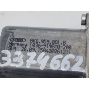 มอเตอร์ปรับกระจกหน้าต่างด้านหน้าซ้าย AUDI A6 Avant C7 Series (4G5) 8K0959801B (11>18) - Product Image 6