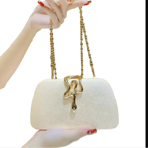 Designer Embroidery Bridal <b>Clutch</b> Bag with Traditional Embellishments Wholesale Price Hand Purses From India - Product Image 1