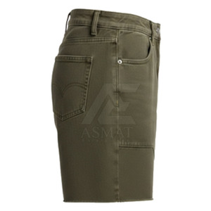 Shorts de Mezclilla para Hombre, Casuales, Estilo Urbano, con Diseño de Bolsillos Clásicos y Ajuste Cómodo 2026 - Product Image 5