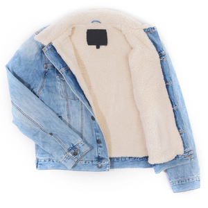 Veste en jean confortable et légère pour homme veste en jean respirante anti-rides de qualité supérieure pour hommes avec de nouveaux designs à la mode - Product Image 5