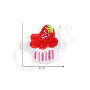 Cartoon Dog Cat <b>Clothes</b> Cute Patches Embroidery Stickers Children School Bag <b>clothes</b> accessories - Product Image 2