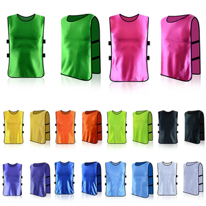 Manufacture <b>Training</b> <b>Bibs</b> Vest Round Neck Solid Color Polyester Sports Jersey Football Soccer Rugby Soccer <b>Training</b> <b>Bibs</b> - Product Image 3