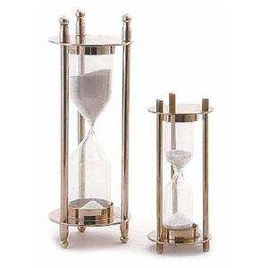 Unique Modern Brass Item <b>Table</b> Good Quality Nautical Sand Timer Compass Hourglass Office Christmas Maritime <b>Promotional</b> Item - Product Image 2