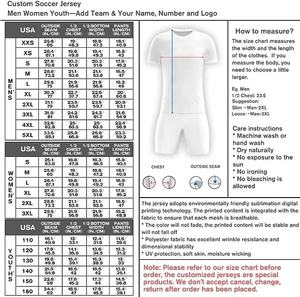 Ropa de fútbol Uniforme de fútbol de entrenamiento Unisex Sublimación Impresión en color Logotipo Diseño Equipo Uniforme de fútbol juvenil Logotipo personalizado - Product Image 4