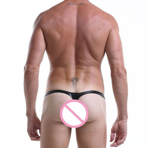 Tangas sexis para hombre, ajuste cómodo, ultrafino, ligero, de malla de nailon, diseño de cuerda G de tiro bajo para verano - Product Image 4