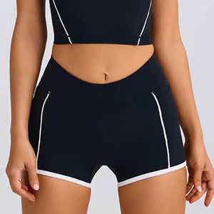 Short de Yoga sans couture sans couture de Compression Shorts de Yoga femmes taille haute serré Gym Fitness pantalon femmes - Product Image 4