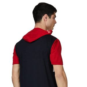 T-shirt à capuche en jersey respirant et écologique pour homme, en coton et polyester, pour le sport, le fitness et la salle de sport - Product Image 6