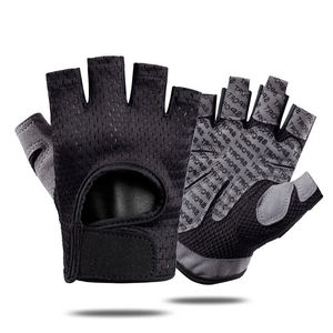 Guantes de Ciclismo de medio dedo transpirables con diseño personalizable para hombre, guantes profesionales personalizados para guantes de ciclismo - Product Image 6
