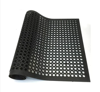 Drainage favorable Tapis de sol industriel en caoutchouc Usines Ateliers Hôtels Cuisines Drainage facile Déplacement pas facile Conception creuse