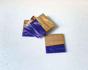 Resin coaster <b>Gift</b> Coffee Tea <b>Wine</b> Table Decoration & Accessories Best Selling Products Epoxy Resin coaster - Product Image 2