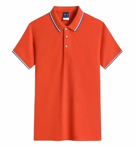 t <b>shirt</b> for men polo New men's top for foreign trade casual solid color short sleeved seasonal men's polo - Product Image 1