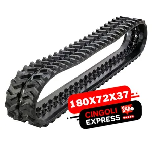 High Quality Tracks Long Life 180X72X37 reinforced for Excavator Mini Loader
