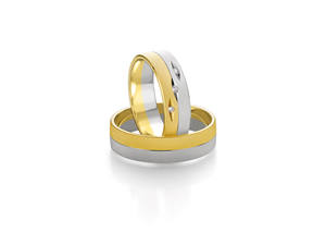 Anillo de Compromiso de Boda con Diseño Moderno y Elegante, Anillo de Diamantes Grandes con Forma Redonda - Product Image 4