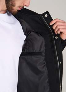 Veste universitaire en laine à logo personnalisé pour hommes vente en gros blouson bombardier Letterman pour hommes - Product Image 5